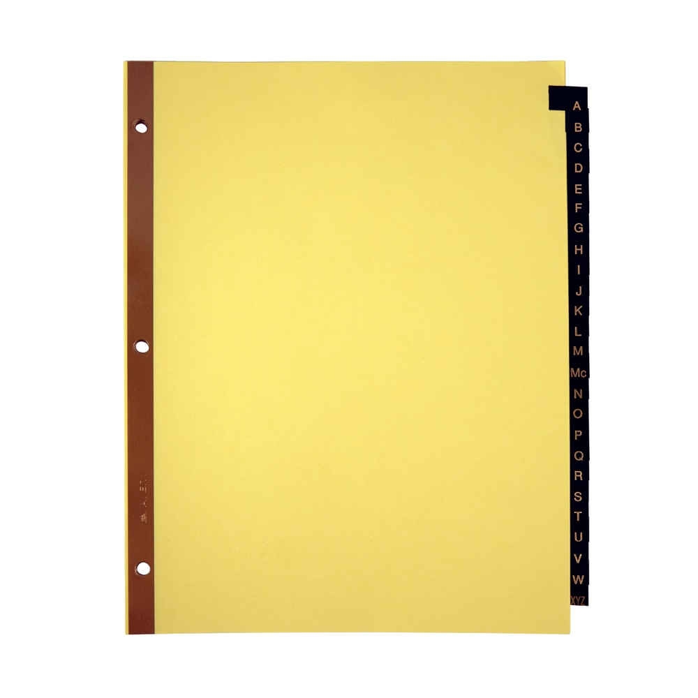 Office Depot® Brand Preprinted Tab Dividers, A-Z Tab