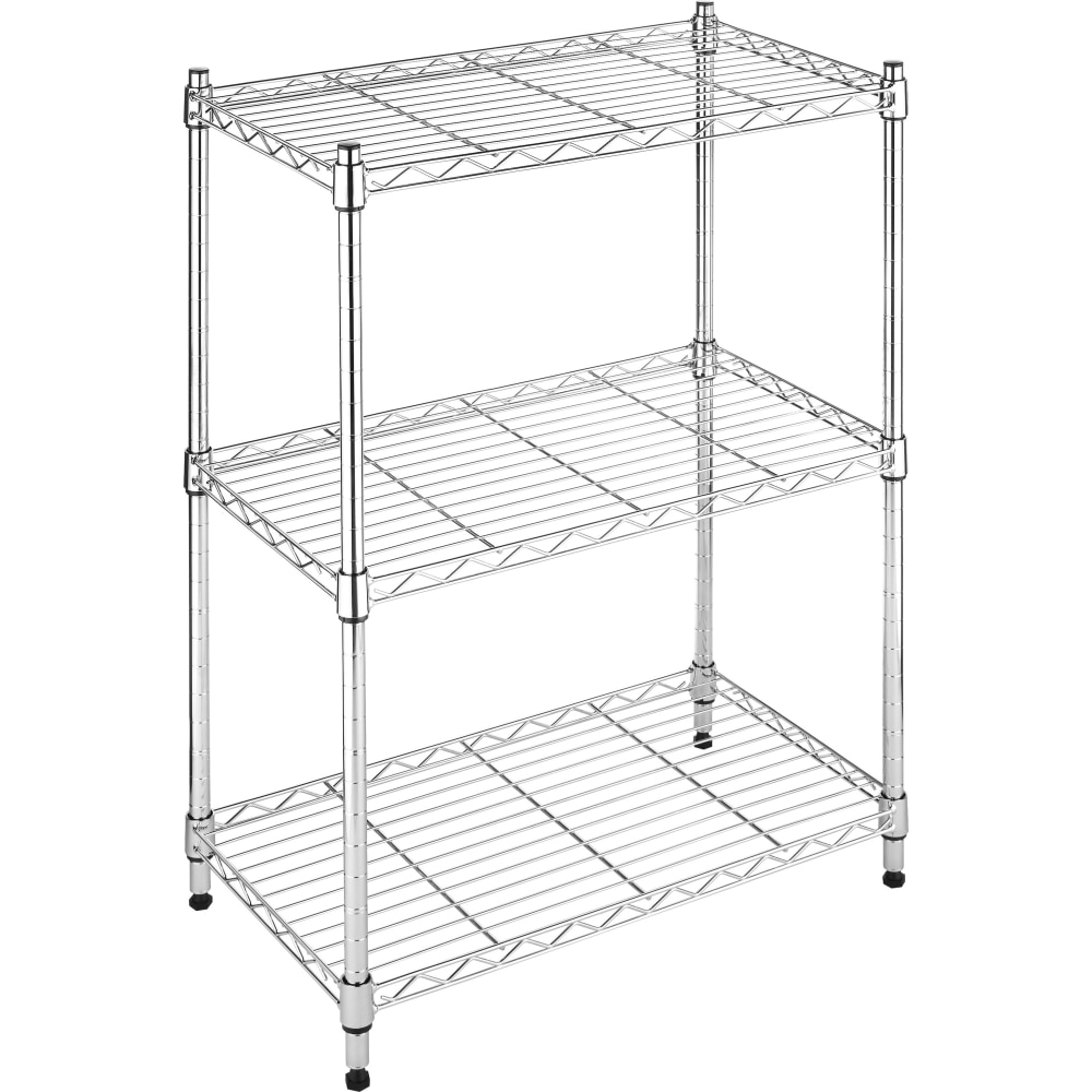 Whitmor Storage Rack, 3 Tier(s), 29.9"H x 23.2"W