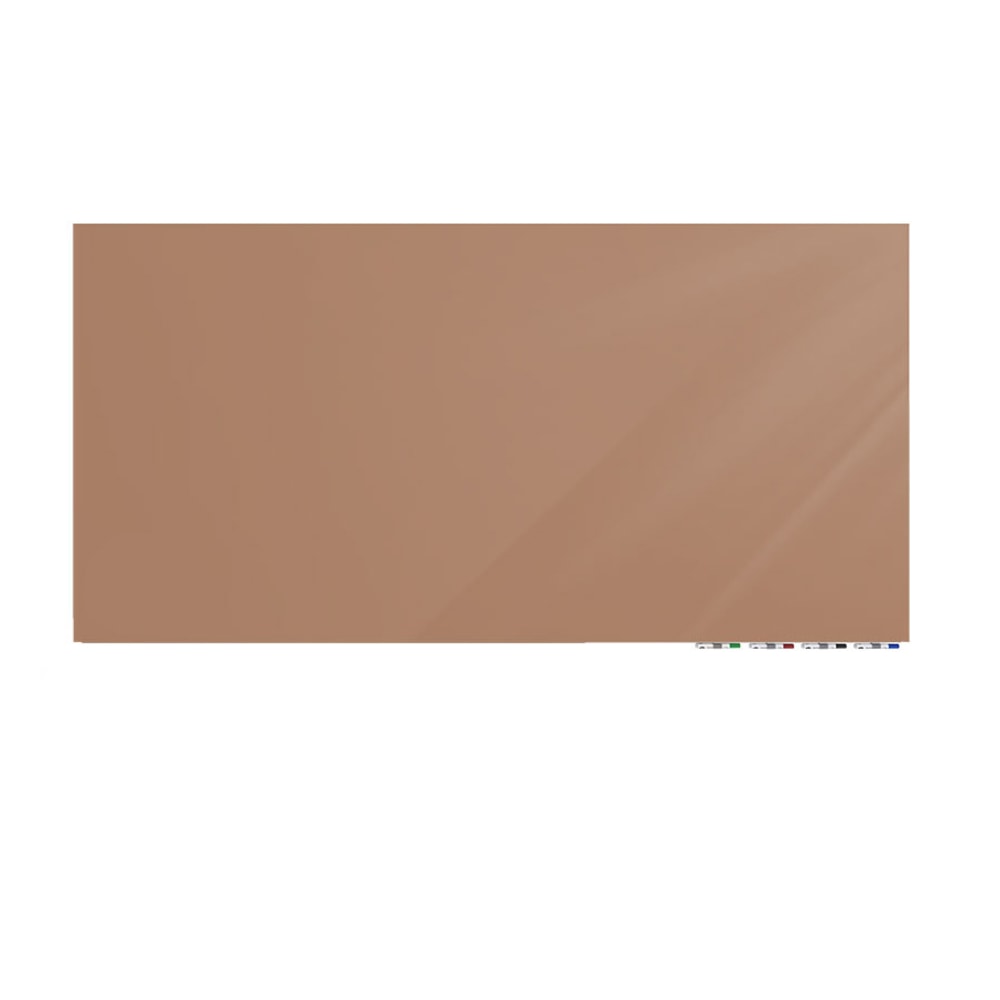 Ghent Aria Low Profile Glassboard, Magnetic, 36"H x