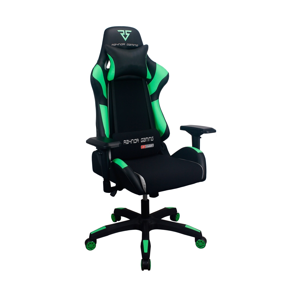 Raynor® Energy Pro Gaming Chair, Black/Green