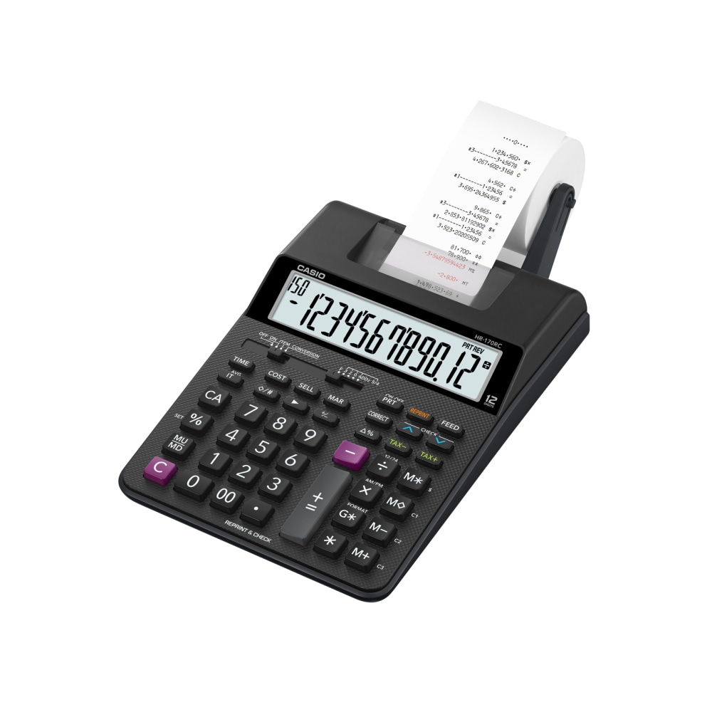 Casio® HR-170RC Desktop Printing Calculator