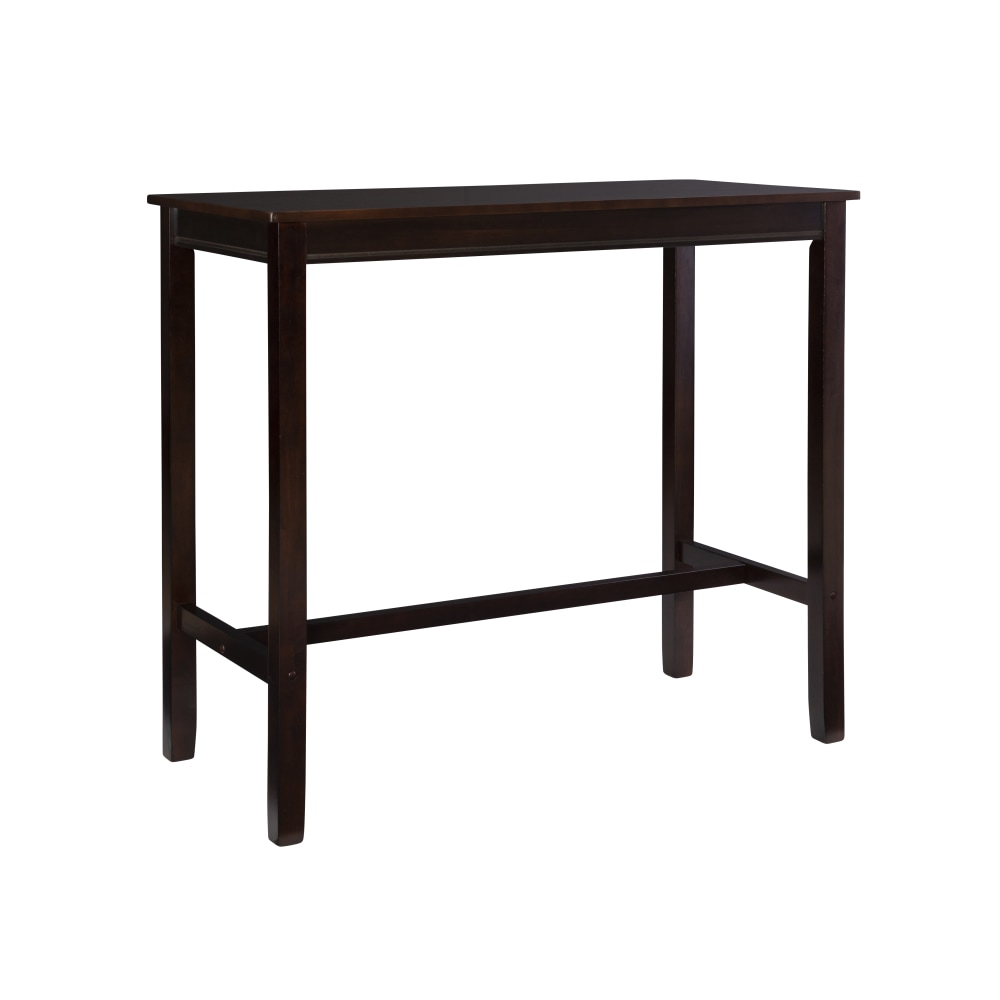 Linon Walker Bar Pub Table, 42"H x 47-1/4"W