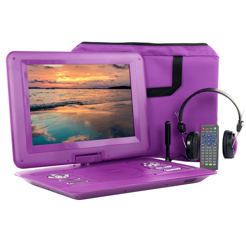 Trexonic Portable TV+DVD Player With Color TFT LED
