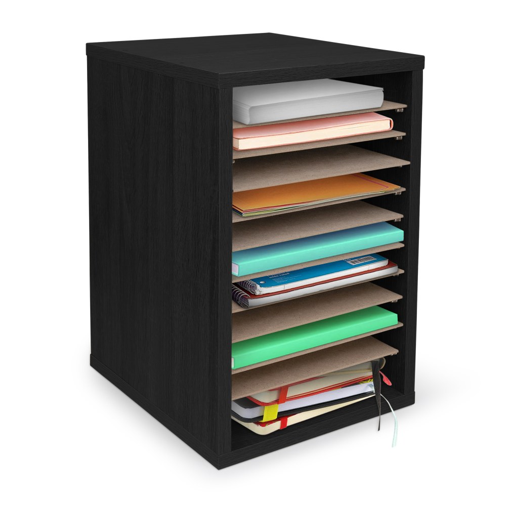 Alpine 11-Compartment Vertical File Organizer, 16-1/4"H x
