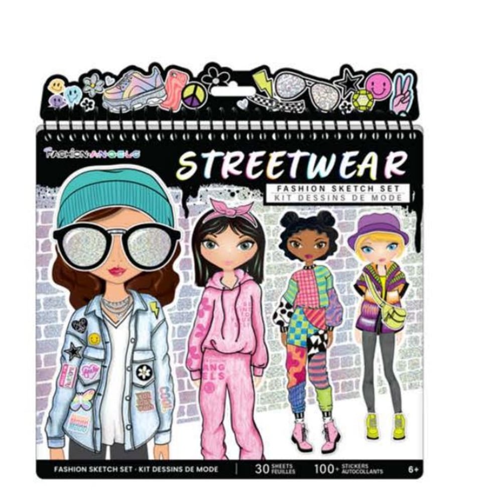 Fashion Angels Streetwear Fashion Portfolio Craft Kit