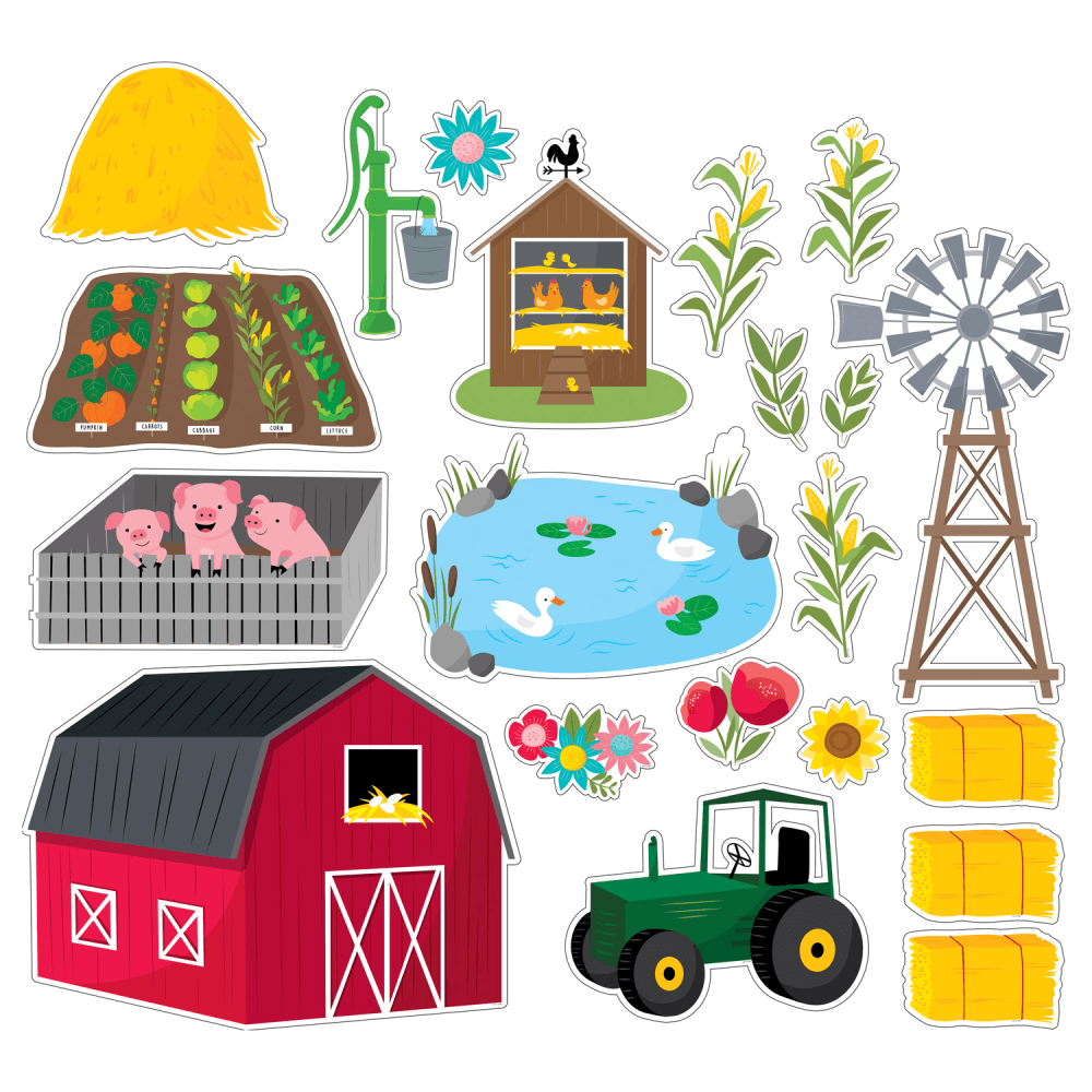 Creative Teaching Press® Farm Friends Farm Fun 21-Piece