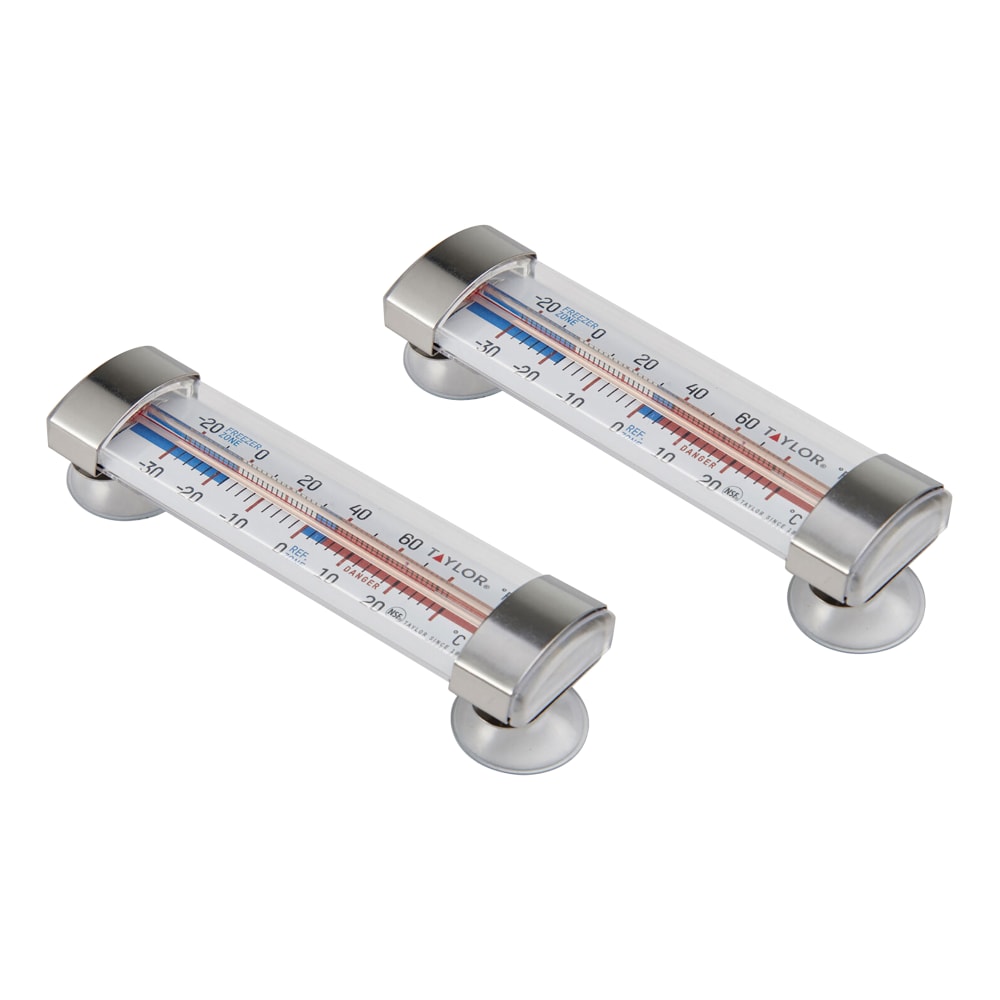 Taylor Precision Products Fridge And Freezer Thermometers,