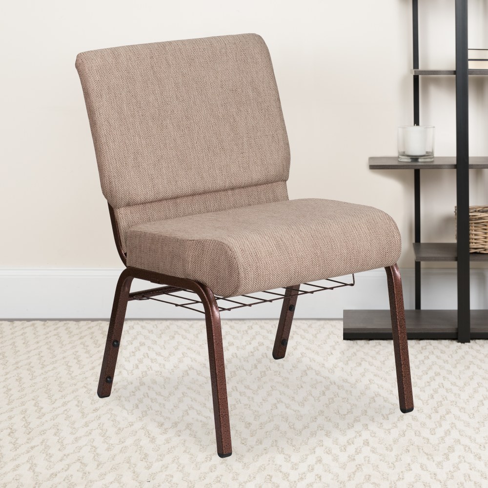 Flash Furniture HERCULES Series Church Chair With Book