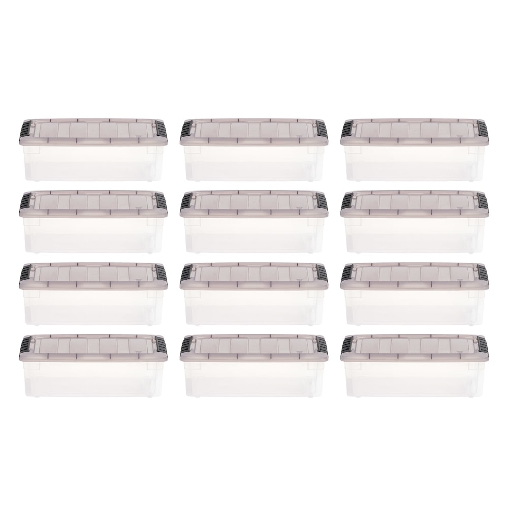 Iris® Stack & Pull™ Storage Boxes, 1.45 Gallon,