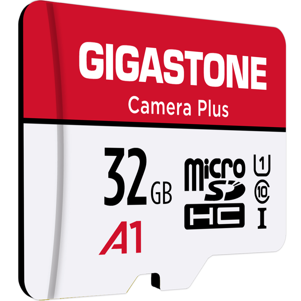Dane-Elec Gigastone Camera Plus Series MicroSDHC™ Cards, 32GB,
