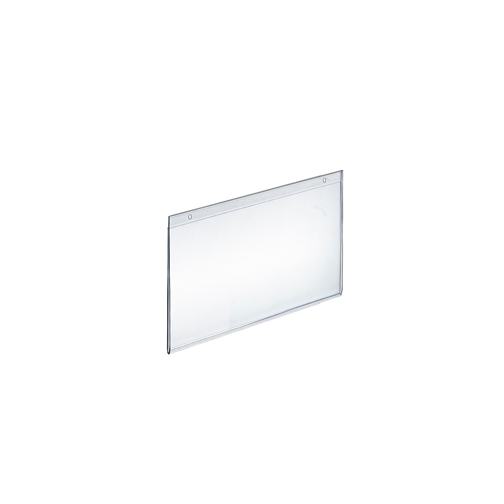 Azar Displays Wall-Mount U-Frame Acrylic Sign Holders, 5