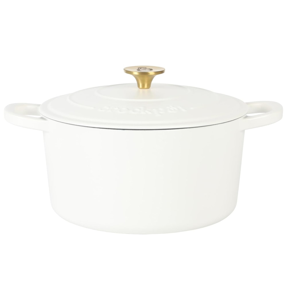 Crock-Pot Artisan 7-Quart Enameled Cast Iron Round Dutch