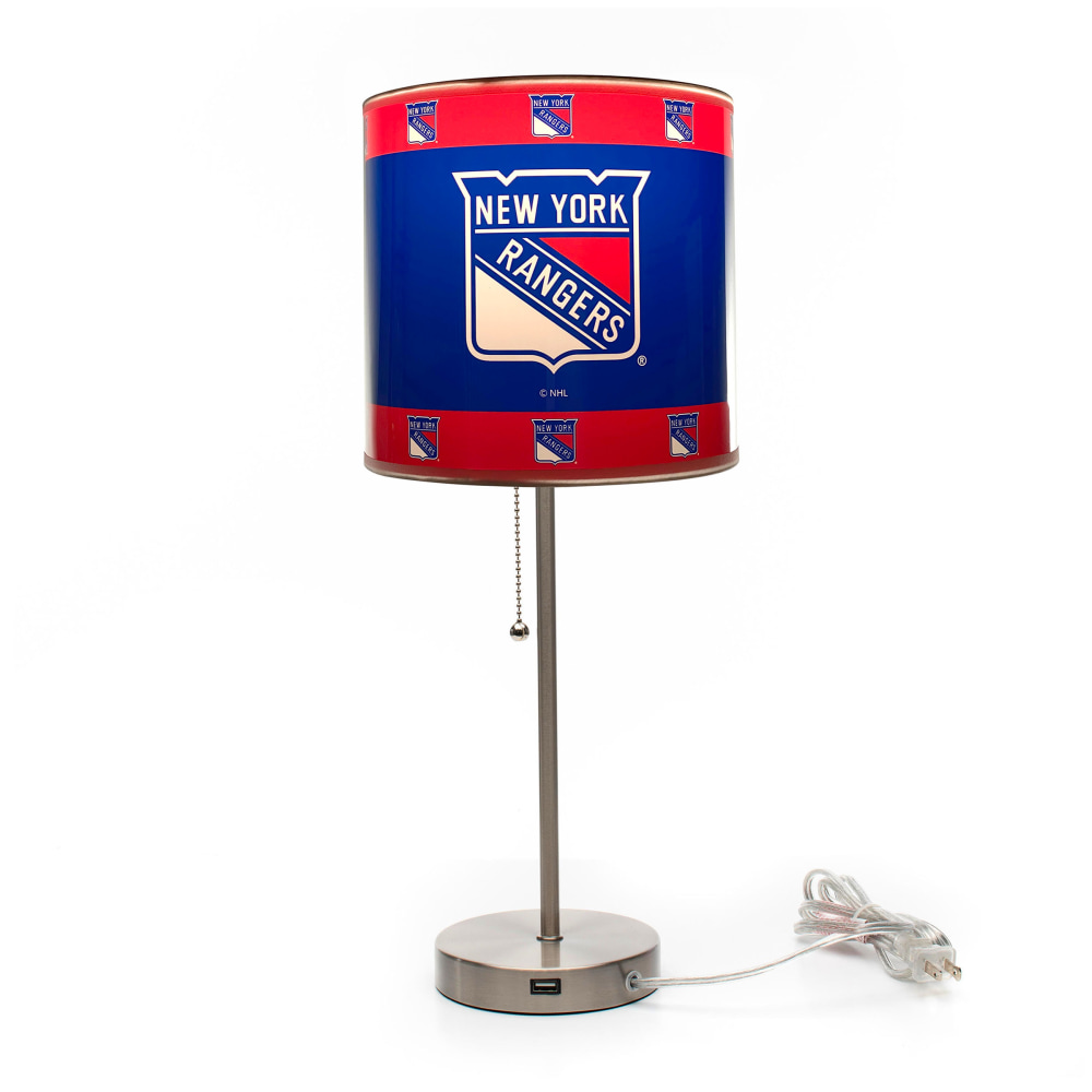 Imperial NHL Table Lamp, 19"H, New York Rangers