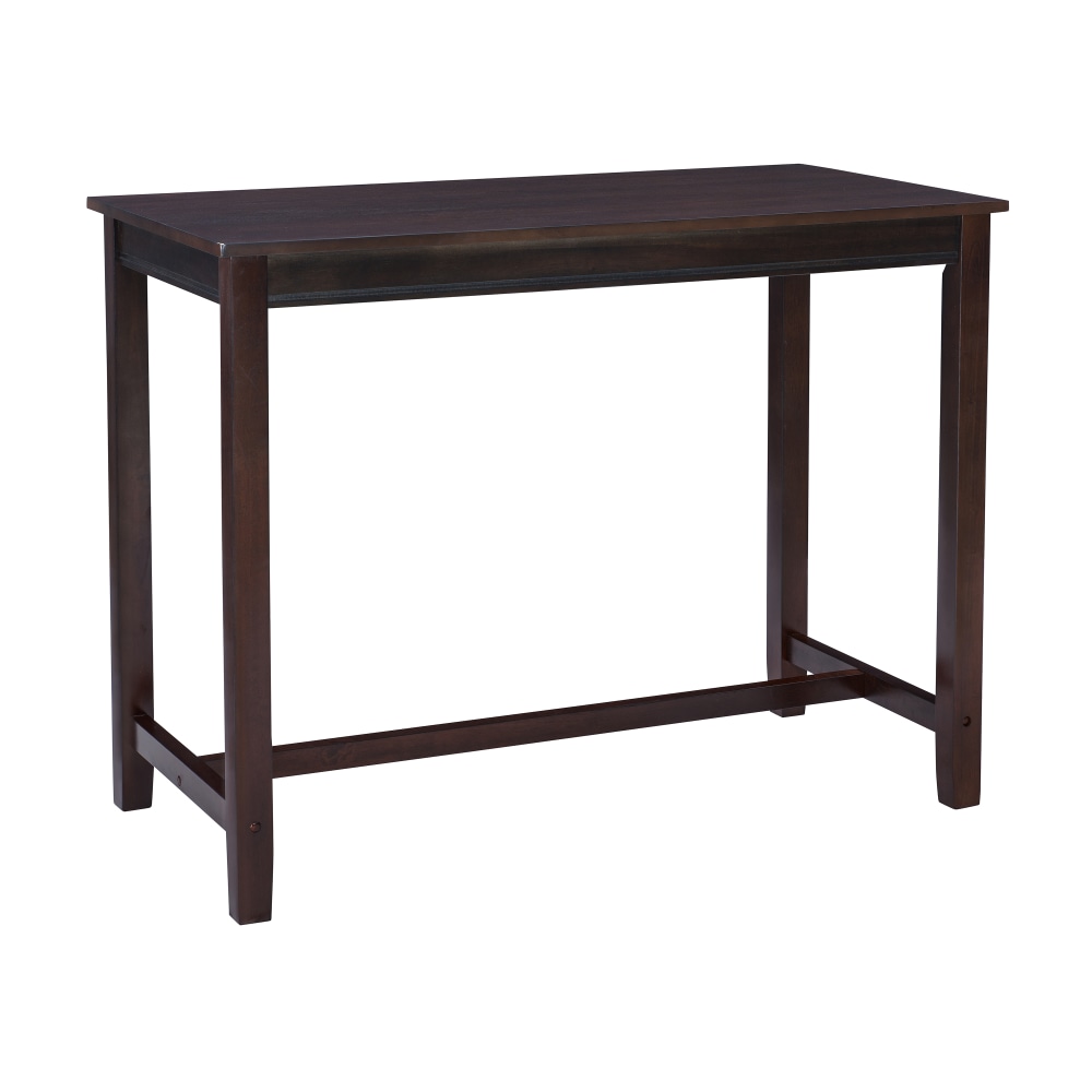 Linon Walker Counter Pub Table, 36"H x 47-1/4"W