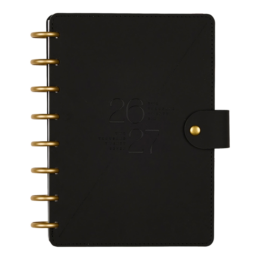 Citrine 12-Month Monthly/Weekly Discbound Planner, 5-13/16"