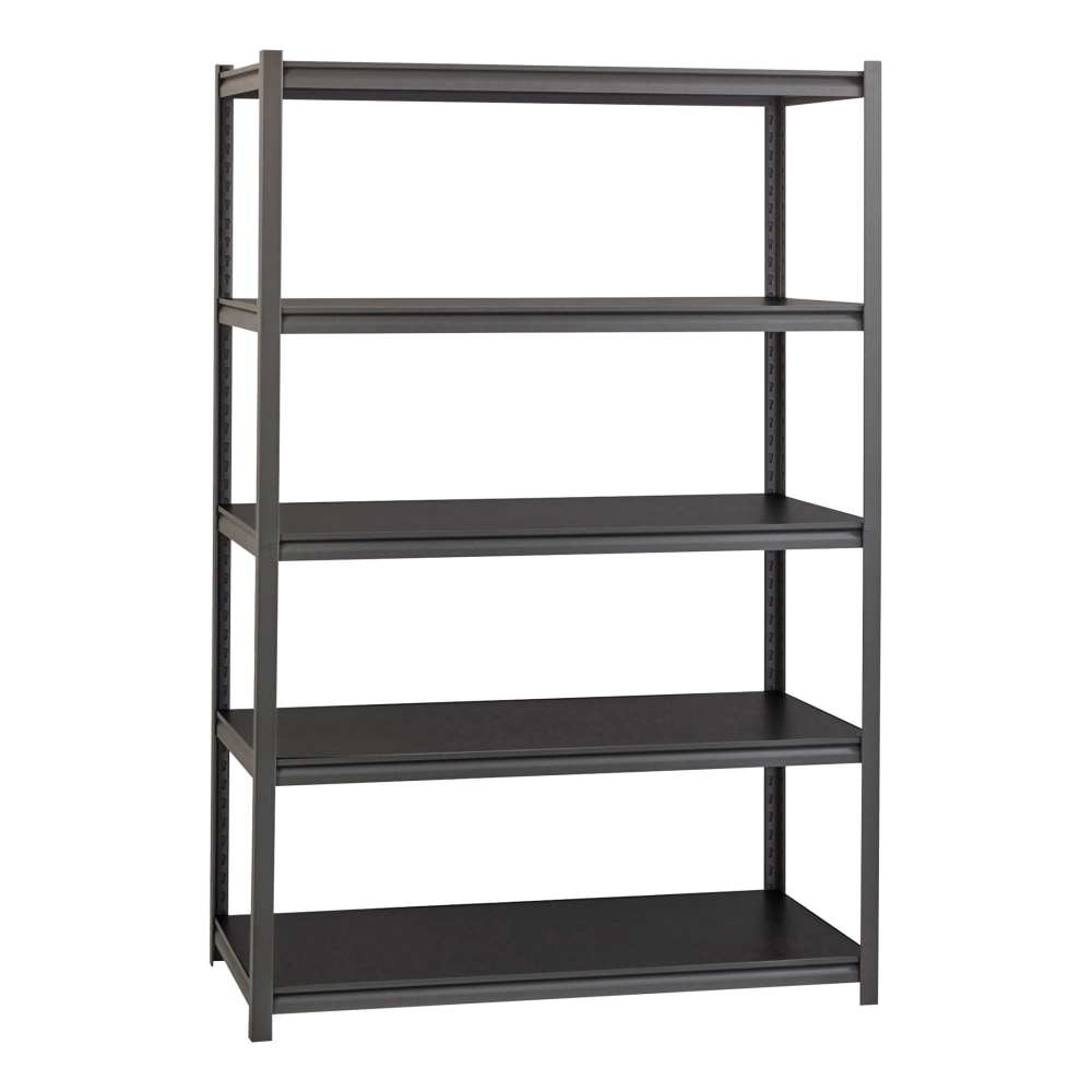 Lorell™ Riveted Storage Shelving, 5-Shelf, 72"H x 48"W