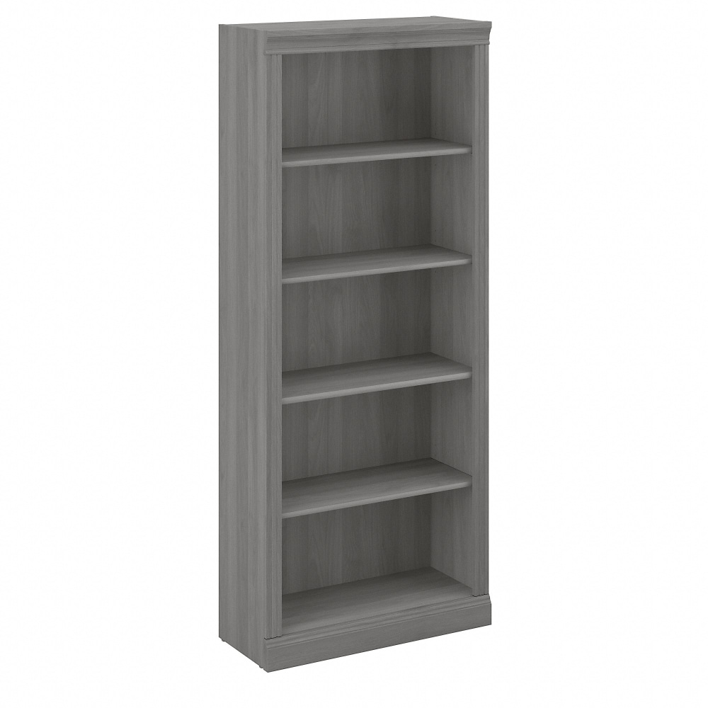 Bush Business Furniture Saratoga 72"H 5-Shelf Bookcase,