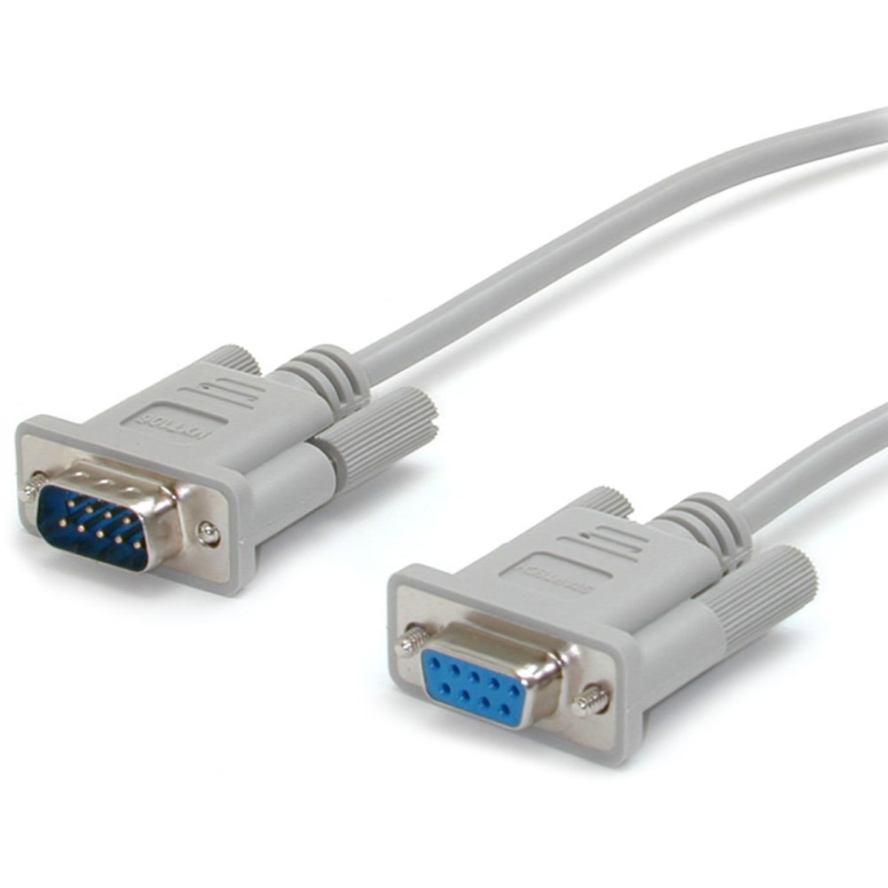StarTech.com 15ft Straight Through DB9 Serial Cable, Mouse