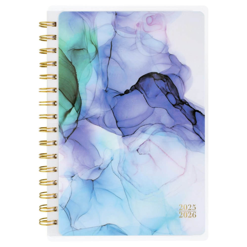 Cambridge® Aqueous Academic 2025-2026 Weekly Monthly Planner,