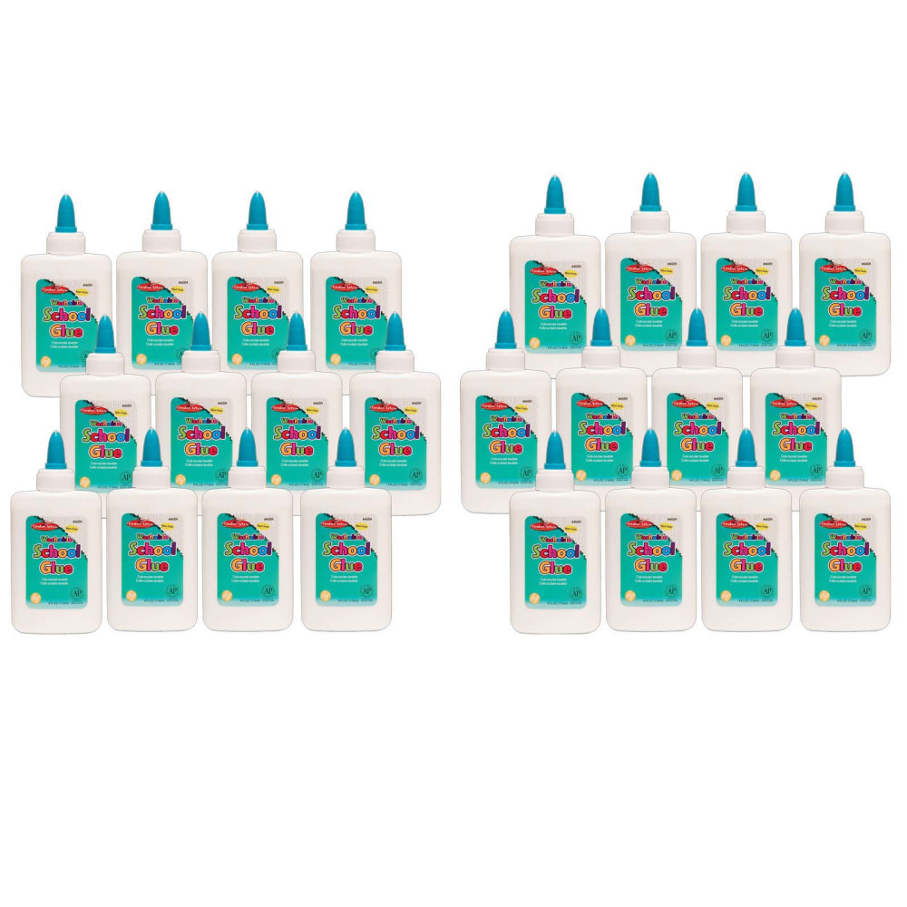 Charles Leonard Economy Washable School Glue, 4 Oz,