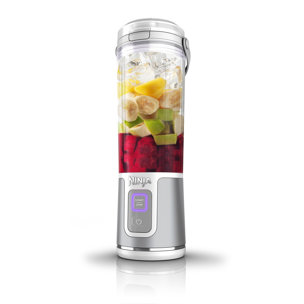 Ninja Blast Portable Blender, 18 Oz, White, Total