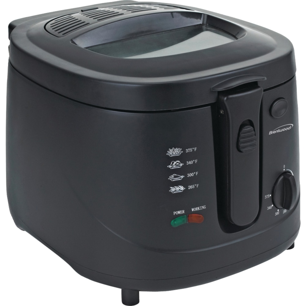 Brentwood 2.5-L Deep Fryer, Black