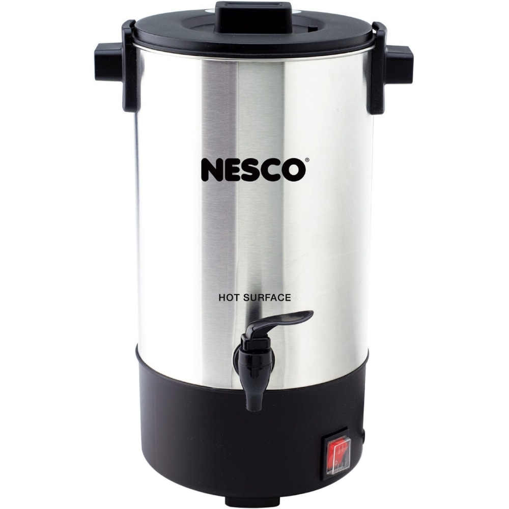 Nesco 25-Cup Stainless Steel Coffee Urn, 15-1/4” x