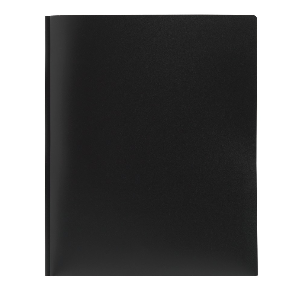 Office Depot® Brand Poly 2-Pocket Portfolio With Fasteners,