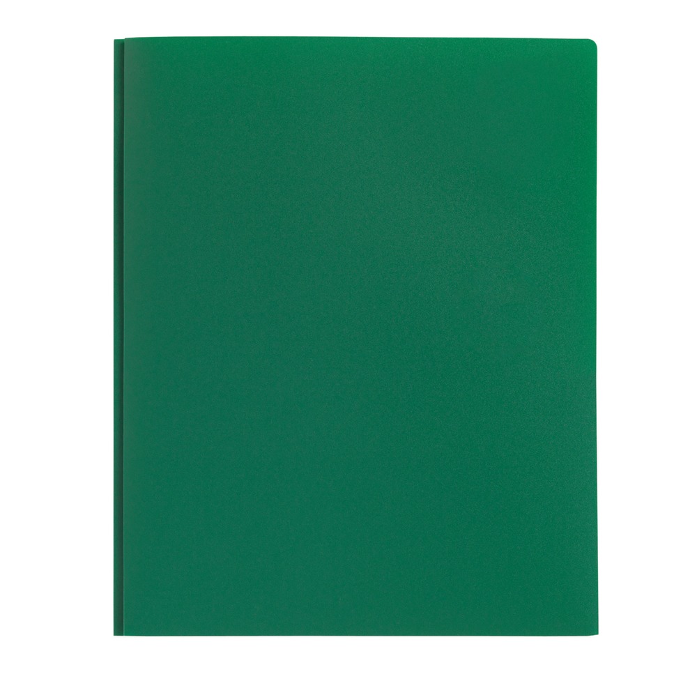 Office Depot® Brand Poly 2-Pocket Portfolio With Fasteners,