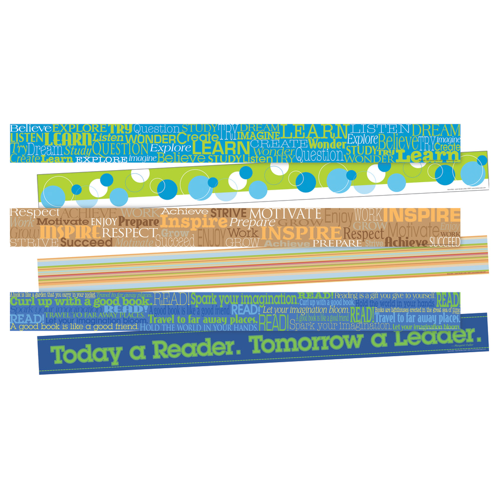 Barker Creek Double-Sided Border Strips, 3" x 35",