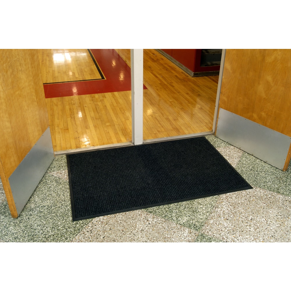 M+A Matting WaterHog Squares Classic Floor Mat, 4&#x27;