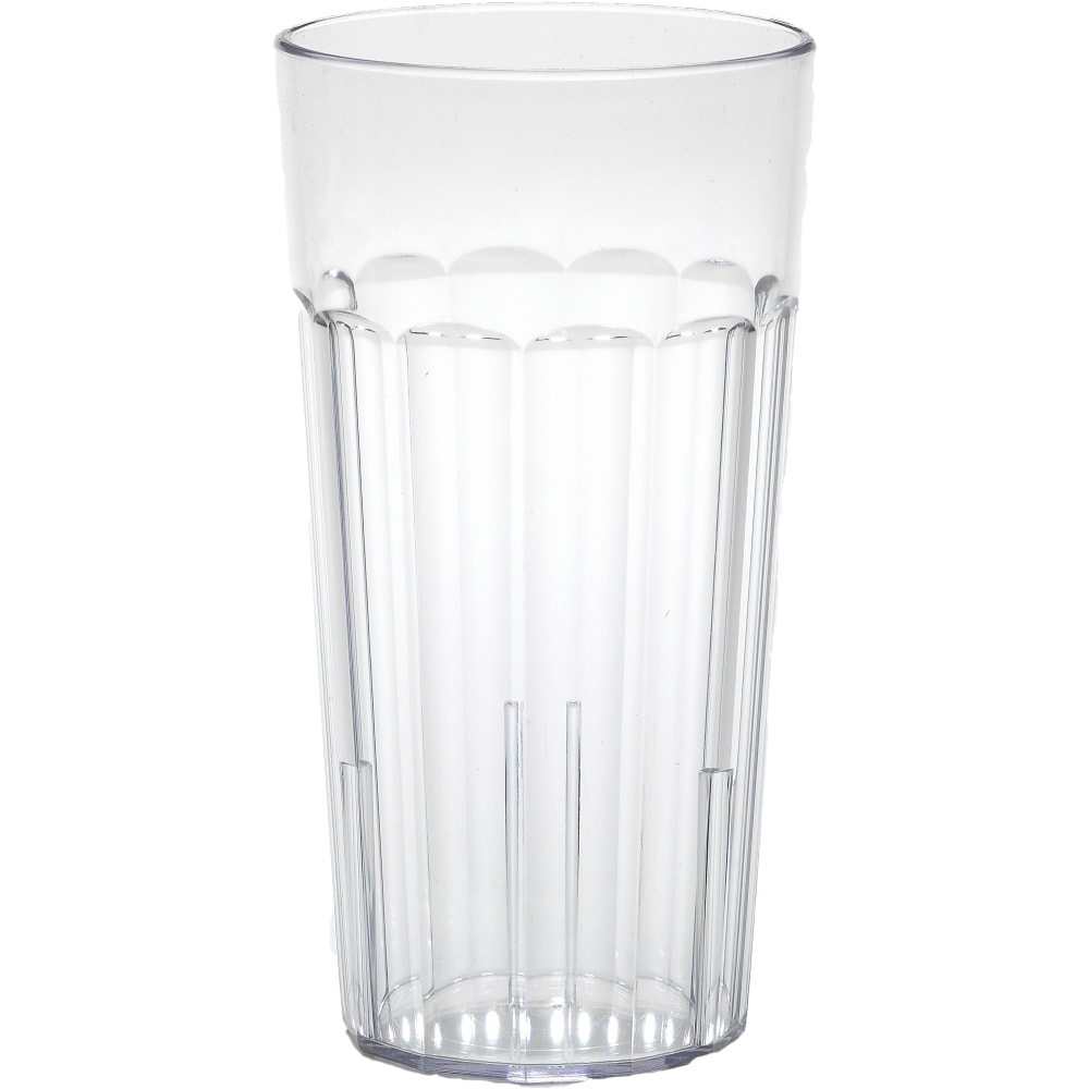 Cambro Newport Styrene Tumblers, 22 Oz, Clear, Pack