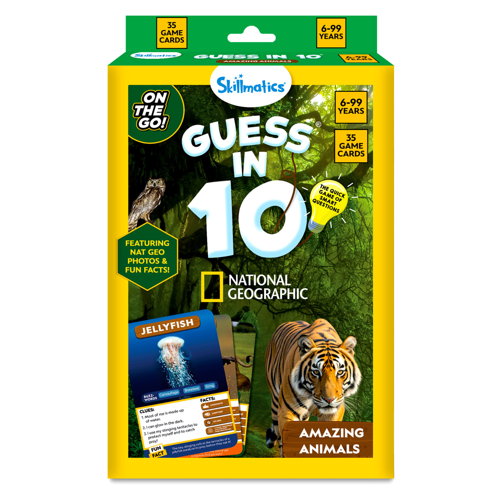 Skillmatics Guess in 10 Game, Nat Geo, 1st