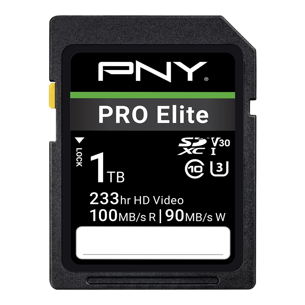 PNY PRO Elite Class 10 U3 V30 SD
