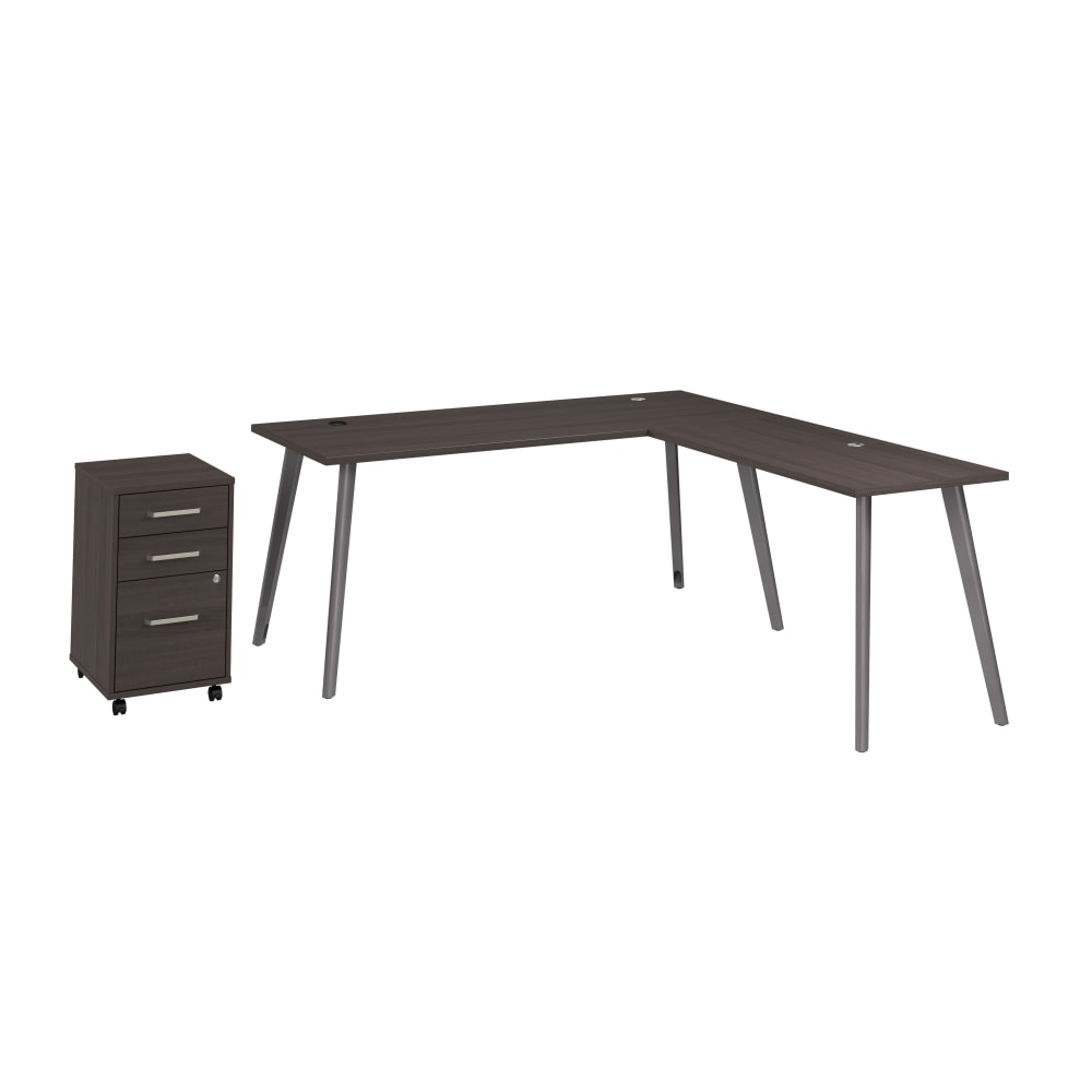 WorkPro Motiva 72"W Modern L-Shaped Office Desk With