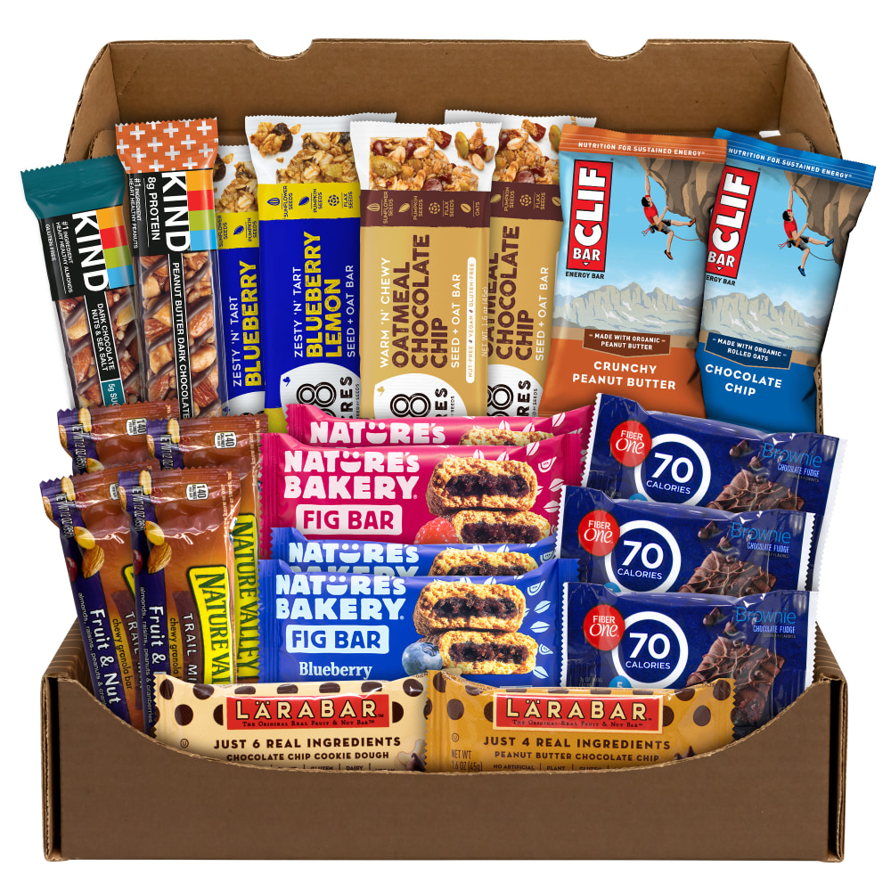 Snack Box Pros Healthy Snack Bar Box