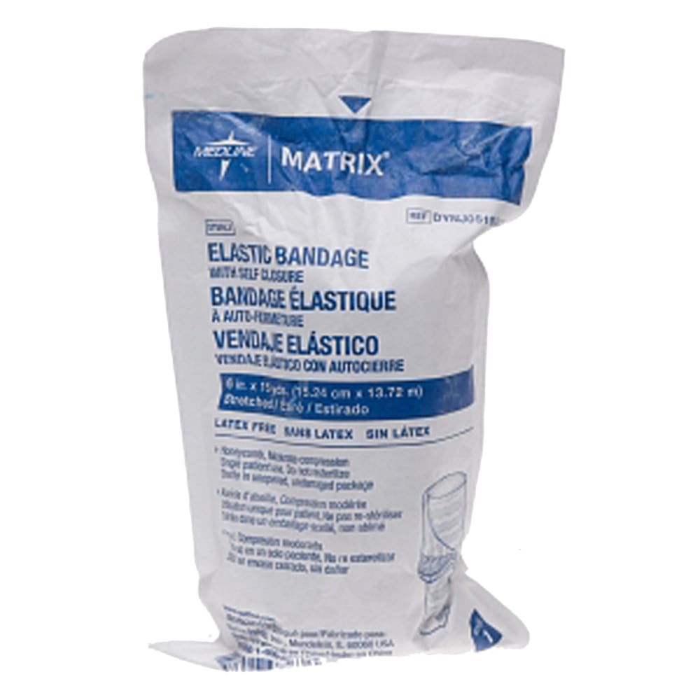 Medline Matrix Sterile Elastic Bandages, 6" x 15
