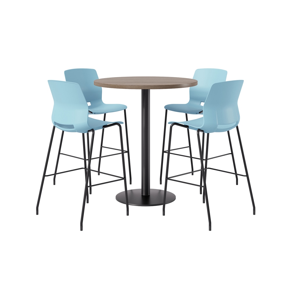 KFI Studios Proof Bistro Round Pedestal Table With
