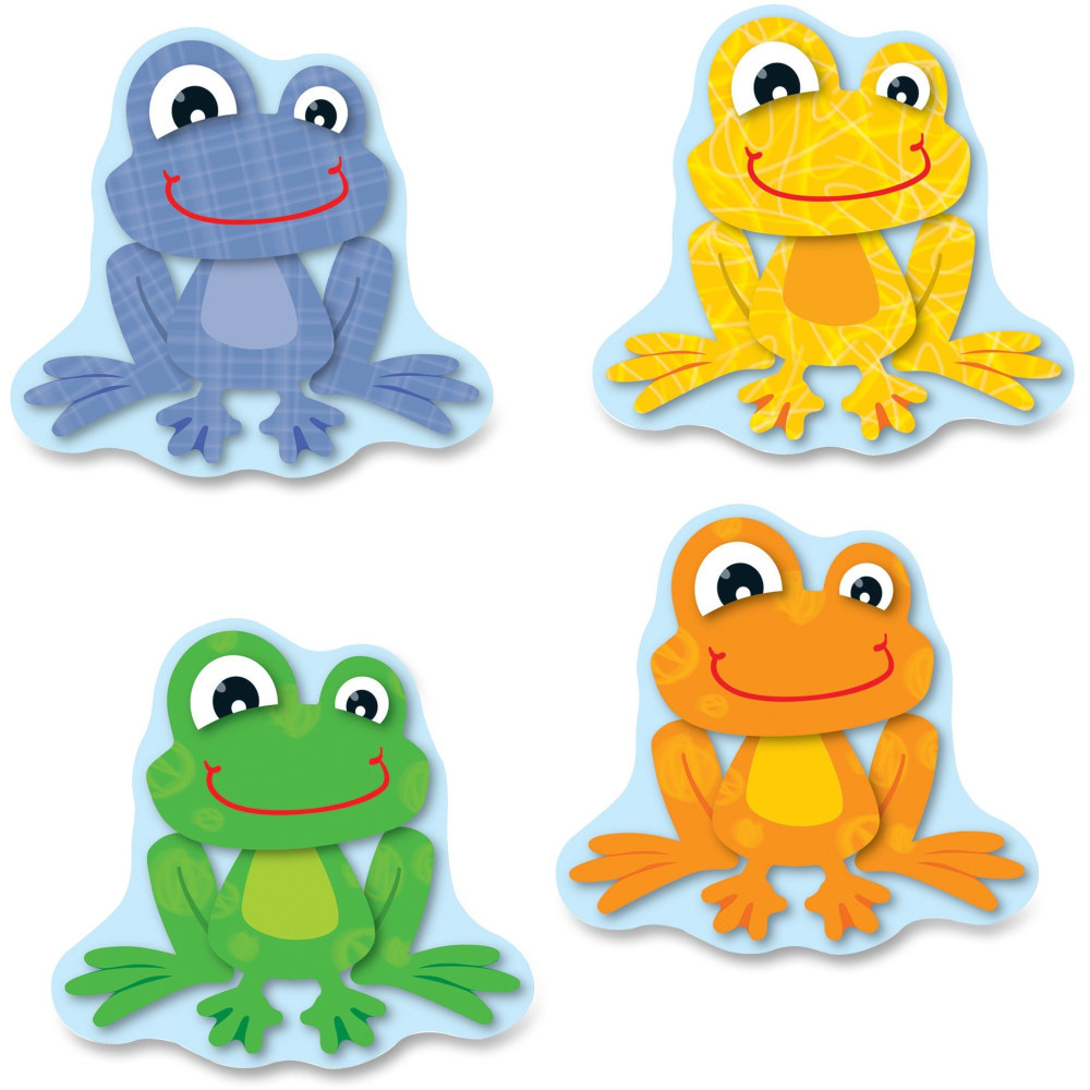 Carson Dellosa Education FUNky Frogs Cut-Outs - Learning