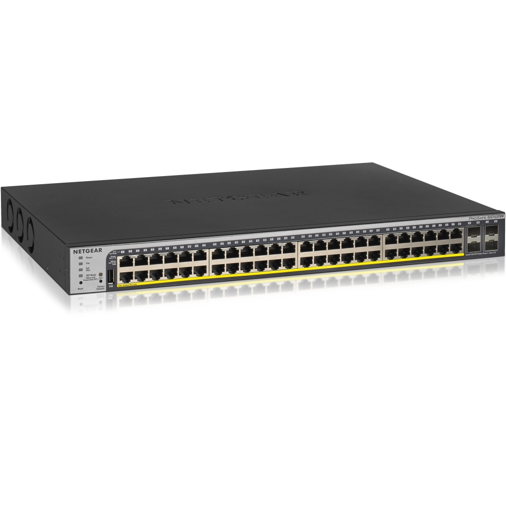 Netgear® Gigabit PoE+ 48-Port Smart Switches With Remote/Cloud