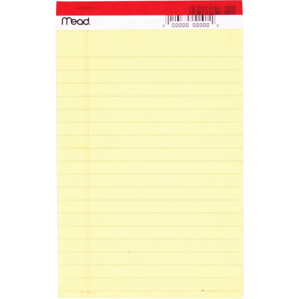 Mead® Legal Pad, Junior Size, 5" x 8",