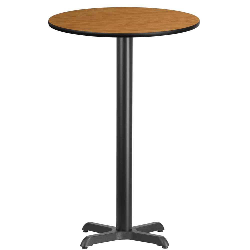 Flash Furniture Laminate Round Table Top With Bar-Height