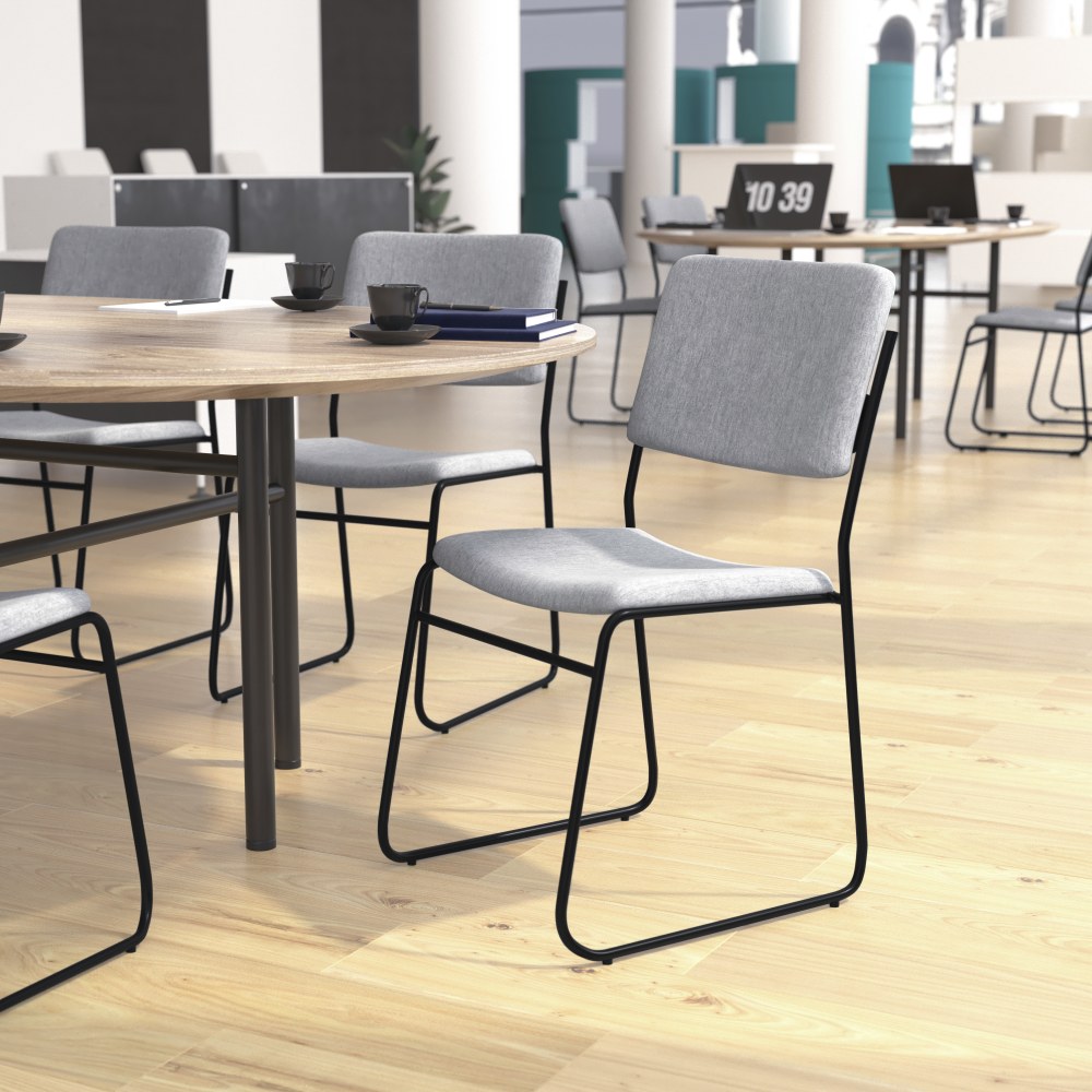Flash Furniture HERCULES Series Stacking Chair With Sled
