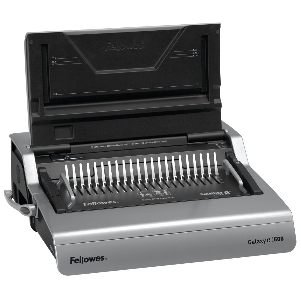 Fellowes® Galaxy-E™ 500 Electric Comb Binding Machine With
