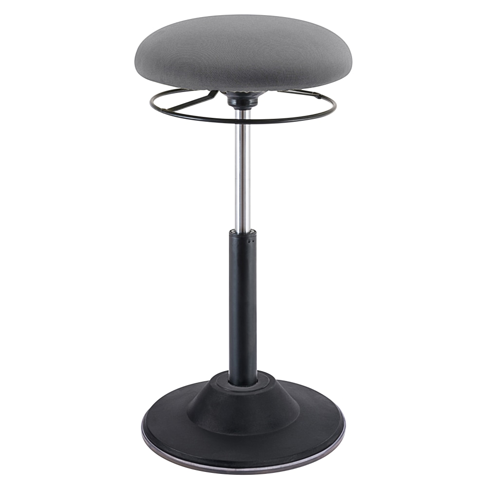 Kore Design™ Office Adjustable Pivot Stool, Gray, KDOP5023BB