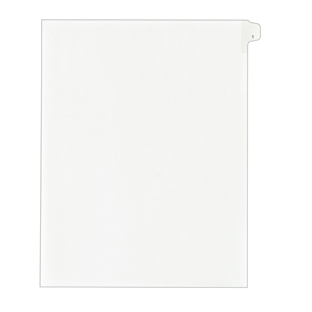 Avery® Allstate® Side-Tab Legal Exhibit Dividers, Tab Title