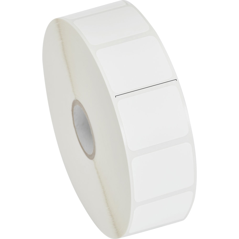 Zebra Label Paper, U82380, 1 1/4" x 1"