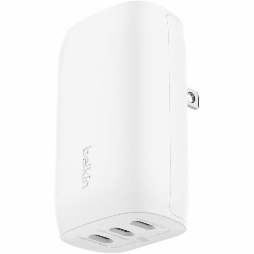 Belkin 67W Portable 3-Port USB-C Wall Charger -