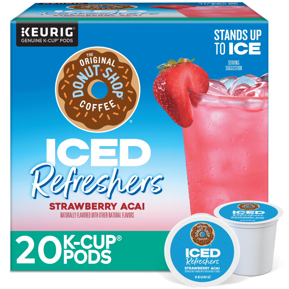 The Original Donut Shop Iced Refreshers, Strawberry Açaí