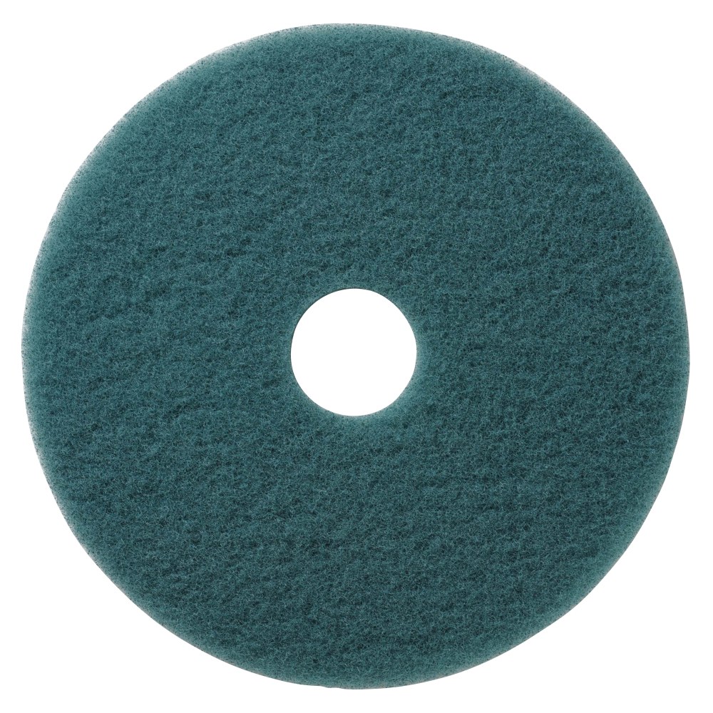 Americo® UHS Burnishing Floor Pad, 20" Diameter, Aqua,